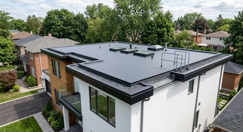 Flat Roof Installation project example